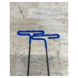 Eklind Hex T-Key sets (lot of 4)