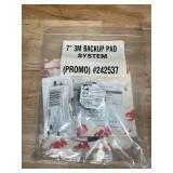 Lot of 4 - 7  3M Backup Pad System