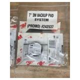 Lot of 4 - 7  3M Backup Pad System