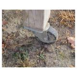 92" x 36" Shop Table on Castors