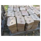 Pallet of Beveled Retaining Wall Blocks