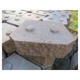 Pallet of Beveled Retaining Wall Blocks