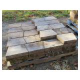 Pallet of Beveled Retaining Wall Cap