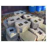 Pallet of 16" Beveled Retaining Wall Blocks