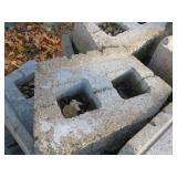 Pallet of 16" Beveled Retaining Wall Blocks