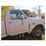 1997 Ford F350 with Hiniker Snow Plow