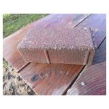Pallet of 4" x 8" Patio Blocks
