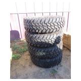 Set of Four Chevrolet Silverado Rims with Tires