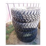 Set of Four Chevrolet Silverado Rims with Tires