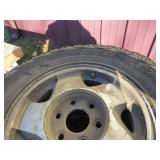 Set of Four Chevrolet Silverado Rims with Tires