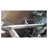 John Deere Sickle Mower Z543H, Wheels are 31 in. Diam., 5 ft. Blade