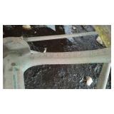 John Deere Sickle Mower Z543H, Wheels are 31 in. Diam., 5 ft. Blade