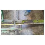 John Deere Side Delivery Rake. Wheels 54 in. Diam., 11 Ft. Long