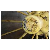 John Deere Side Delivery Rake. Wheels 54 in. Diam., 11 Ft. Long