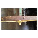 John Deere Side Delivery Rake. Wheels 54 in. Diam., 11 Ft. Long