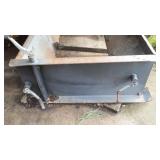 Metal Box Blade. 42 in. W x 8 ft. L Approx.