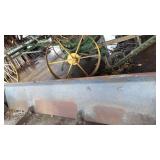 Metal Box Blade. 42 in. W x 8 ft. L Approx.