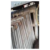 Pallet Bases and Landscaping Poles.