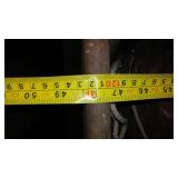 Metal Cart On Wheels.