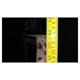 Metal Flat Cart On Wheels.