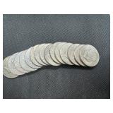 Fifteen Eisenhower Dollars: 7 different varieties