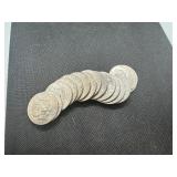 Fifteen Eisenhower Dollars: 7 different varieties