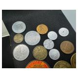 19 Assorted Tokens, including two 1976 Vikings NFC Champion Tokens