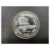 1982 Nampa Idaho 1 Oz. Silver Round
