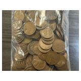 220 Lincoln Wheat Cents 1941- 1958 (37 different varieties)