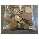 220 Lincoln Wheat Cents 1941- 1958 (37 different varieties)