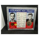 Lincoln and Kennedy Set (1967 Kennedy Half Dollar is 40% Silver)