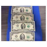 4 1976 $2.00 Notes