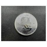 2020 BU Canadian 1 Oz. .9999 Silver Maple Leaf Coin