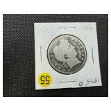 Better Date 1895-O Silver Barber Half Dollar