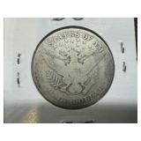 1907 Silver Barber Half Dollar