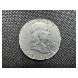 1949 AU Silver Franklin Dollar