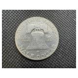 1950 Silver Franklin Dollar