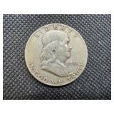 1951 Silver Franklin Dollar