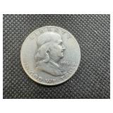 1951-S Silver Franklin Dollar