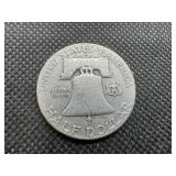 1951-S Silver Franklin Dollar