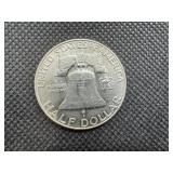 1959-D BU Silver Franklin Dollar  Spectacular Coin!!!
