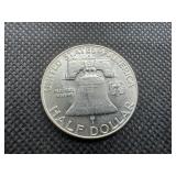 1959-D BU Silver Franklin Dollar  Spectacular Coin!!!