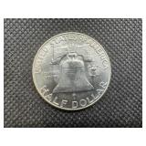 1960-D BU Silver Franklin Dollar  Spectacular Coin!!!