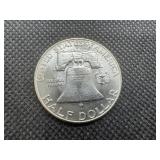 1960-D BU Silver Franklin Dollar  Spectacular Coin!!!
