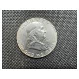 1961 BU Silver Franklin Dollar  Spectacular Coin!!!