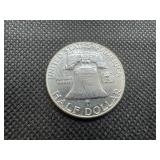 1961 BU Silver Franklin Dollar  Spectacular Coin!!!