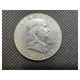 1963-D BU Silver Franklin Dollar