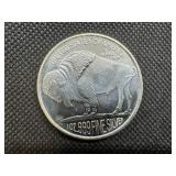 1 oz Buffalo Round .999 Fine Silver