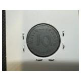 Third Reich Germany 1940 10 Reichspfennig