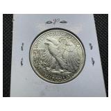 1944 Walking Liberty Half Dollar Marked MS63 when purchased